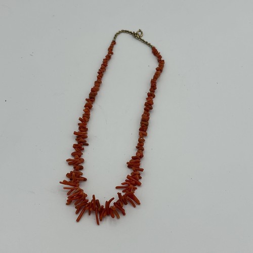 Vintage korallenkette - vintage,