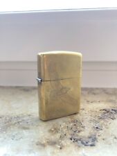 ZIPPO Benzin Feuerzeug Eagle Brass goldfarben Adler 