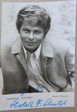 Autogramm schauspieler musiker - schauspieler,