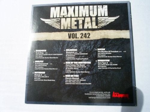 Metal hammer behemoth - -,