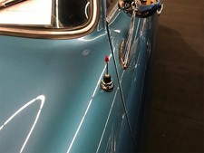 Red button for vintage car