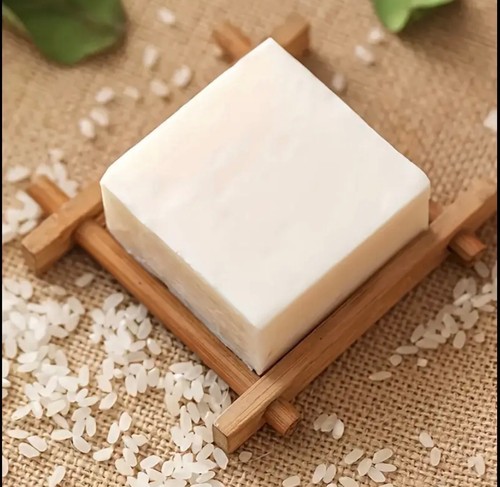 Handgemachte reismilchseife - handgemachte,