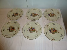 PT-Tułowice Polnisches Porzellan 6 Dessert Teller   50/60er+RaR