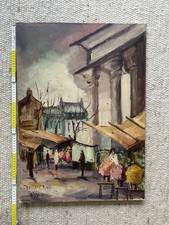 Dachbodenfund Madeleine Ölbild Gemälde 70er Vintage Sammler Deko Malerei Art