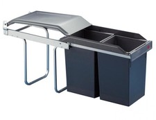 Hailo Mülleimer 2x15 L Einbau
