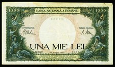 RUMÄNIEN. 1000 Lei 1943. 52
