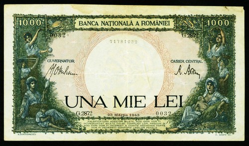 Rumänien 1000 lei - 1000, 52