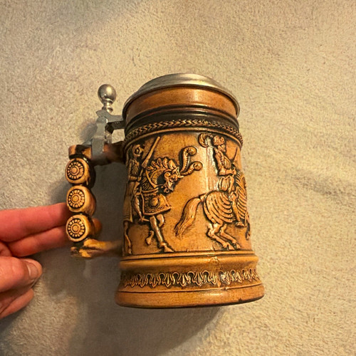 Vintage gerz bierkrug mit - bierkrug,