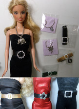 💙 Gürtel und Ketten  💙KLEIDUNG für Mode Puppen: NORMAL,CURVY, MANN