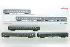 H0 Märklin 43990 DB Eilzug Set Gepäckwagen Personenwagen AC OVP N103