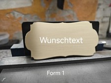 Türschild Namensschild