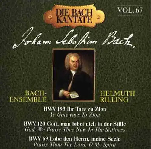 Helmuth rilling bachkantate - helmuth,