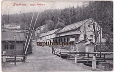 Postkarte lochhaus plauen - postkarte,