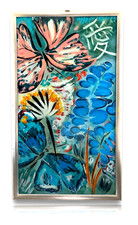 XL Hinterglasmalerei - moderne