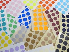 13mm Rund Farbe Code Aufkleber