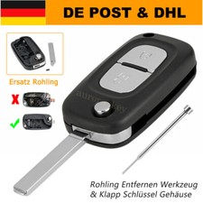 2 Tasten Klappschlüssel