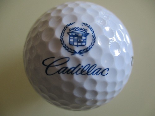 Golfball mit logo cadillac - mit,