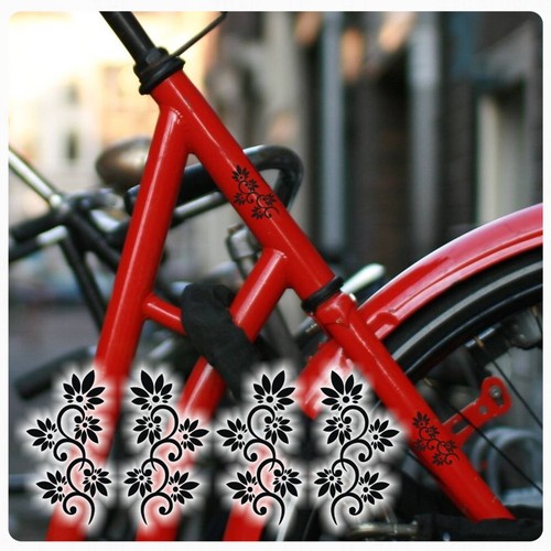 Ranken ranke fahrrad aufkleber - ranke,