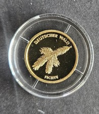 BRD 20 Euro Gold 2012 J Fichte (Deutscher Wald), 1/8oz, in Kapsel mit Zertifikat