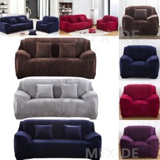 Velvet Plüsch Sofa Überwurf