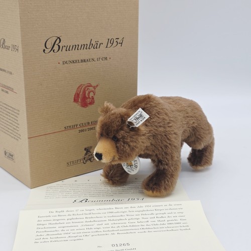 Steiff 420252 brummbär 1934 - steiff,