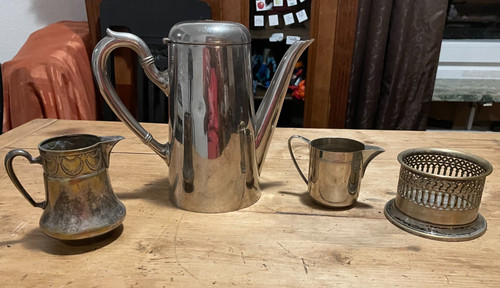 Antik kaffee sahne milch - antik, kanne