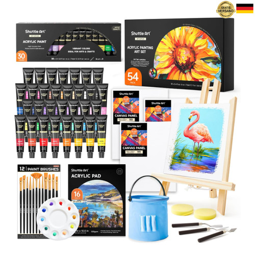 Acrylfarben set stück - set,