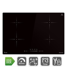 KKT KOLBE Einbau Induktionskochfeld Autark 80 cm 4 Zonen 9 Stufen