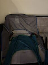 2 X Patientenlifter Gurt - Hebetuch Größe M Farbe Grün und Grau/Blau