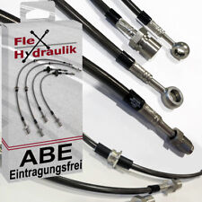 Stahlflex Bremsleitungen für Opel Astra G - carbon