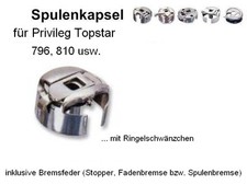 Spulenkapsel für privileg - spulenkapsel,