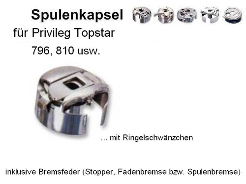 Spulenkapsel für privileg - spulenkapsel,