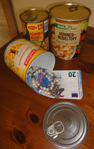 Dosentresor geldversteck - dosentresor,