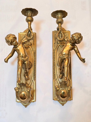 Antikes 2er set bronze 4kg - antikes,