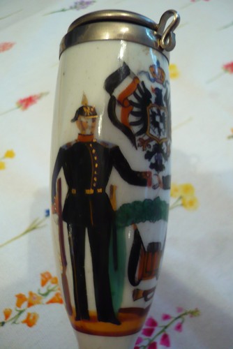 Antiker porzellanpfeifenkopf - antiker,