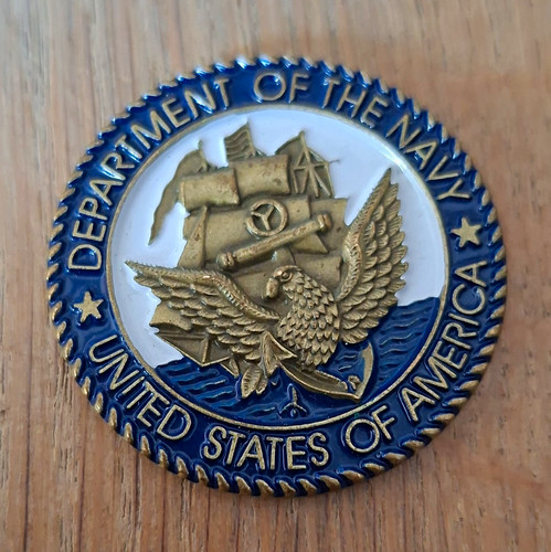 Navy challenge coin set - navy,
