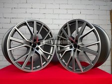 4X 22" SQ7 Style GRAU 5X112