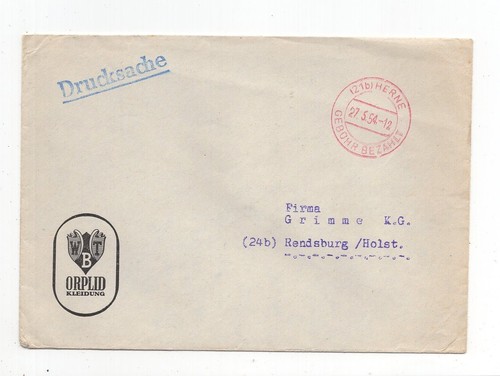 Bund brief gebühr bezahlt - brief,