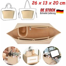 Filz Handtasche Tasche Organizer Einsatz Taschenorganizer Damen in Tasch DHL