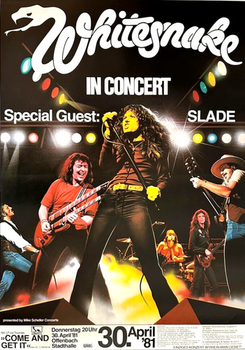 Whitesnake slade 1981 - whitesnake,