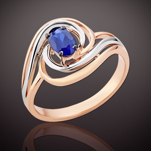 Russische rose rotgold - rose, 585