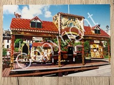 XXL Foto Karussell BIMMELBAHN Eisenbahn Illgen - Kirmes Schausteller Modellbau