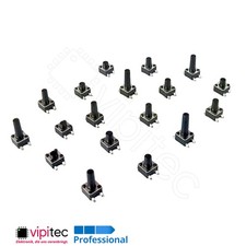 5x4 smd mikrotaster - 4,5x4,5,