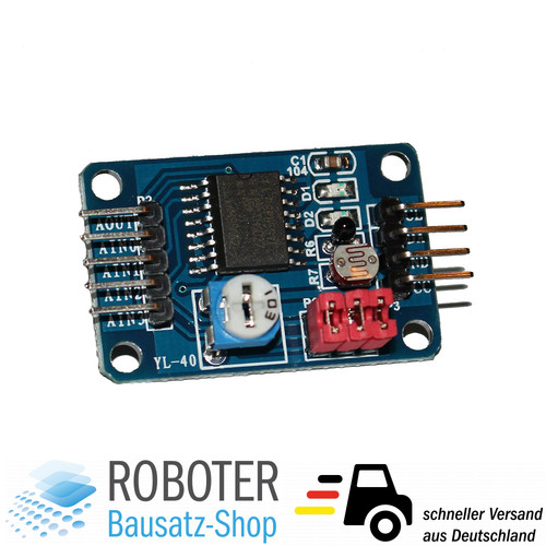 Pcf8591 konverter analog - ad/da,