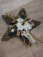 ?weihnachtliche Dekoration Holz-Stern?