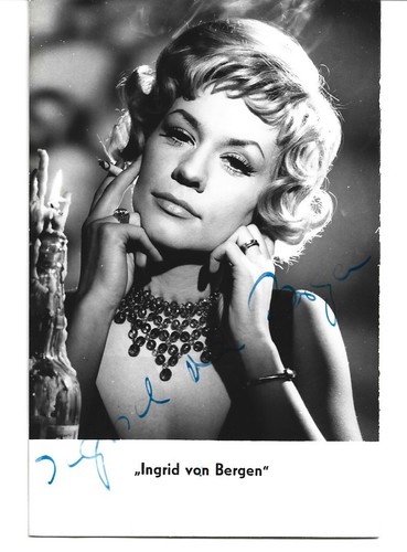 Ingrid von bergen autogramm - von,