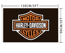 Harley-Davidson-Flagge, 90 x