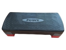 POWRX Stepper Fitnessgerät Aerobic Heimtraining Schwarz