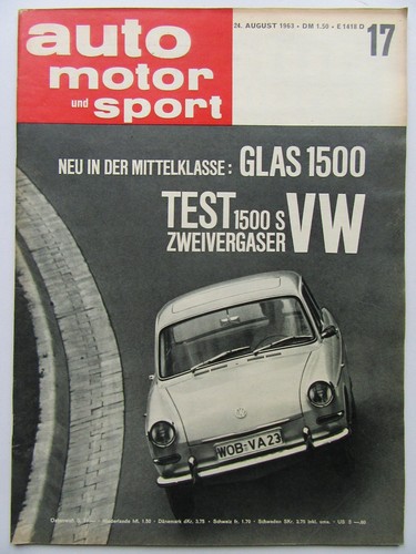 Auto motor sport 1963 - motor,