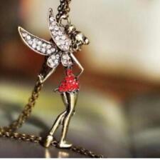 Halskette Tinkerbell Retro Kristall Halskette